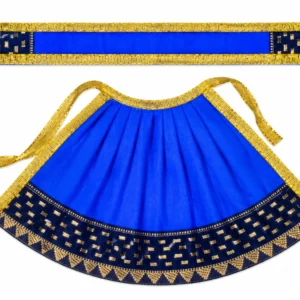Blue Color Lehenga Patka Size 5 - 00013032