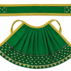 Green Color Lehenga Patka Size 5 - 00013032