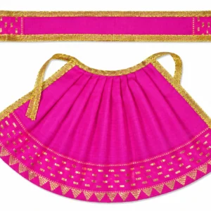 Pink Color Lehenga Patka Size 5 - 00013032