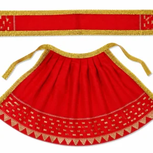 Red Color Lehenga Patka Size 5 - 00013032
