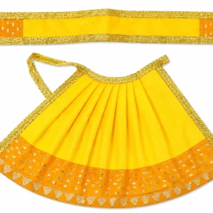 Yellow Color Lehenga Patka Size 5 - 00013032