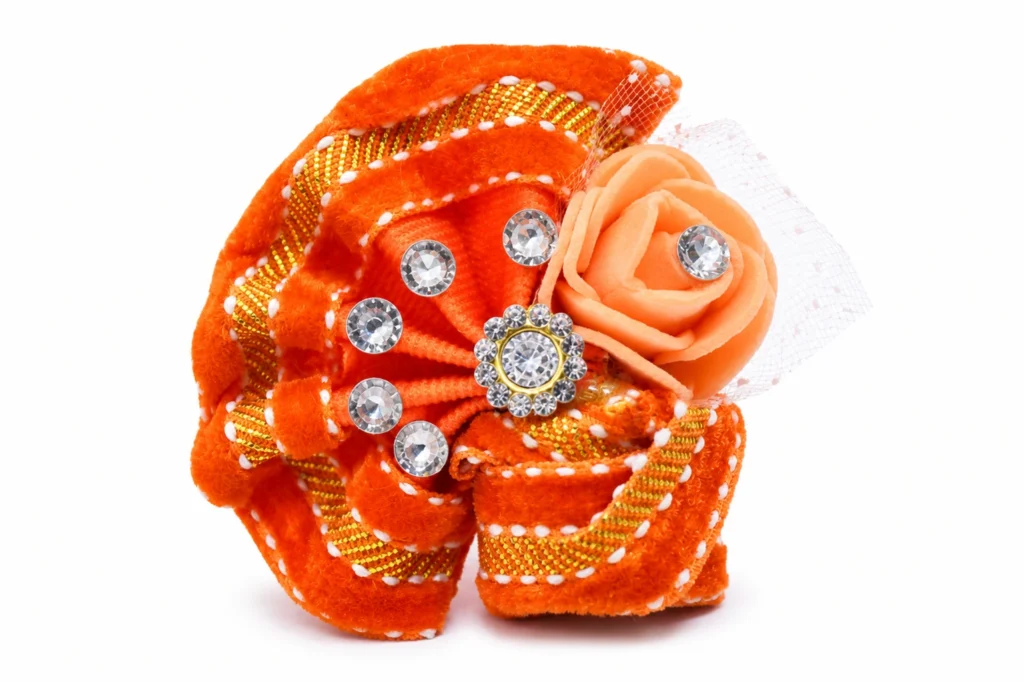 Orange Fancy Pagdi/Safa - 0791