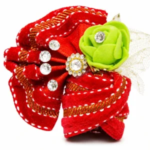 Red Fancy Pagdi/Safa - 0791