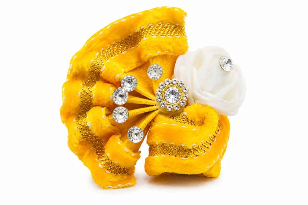 Yellow Fancy Pagdi/Safa - 0791