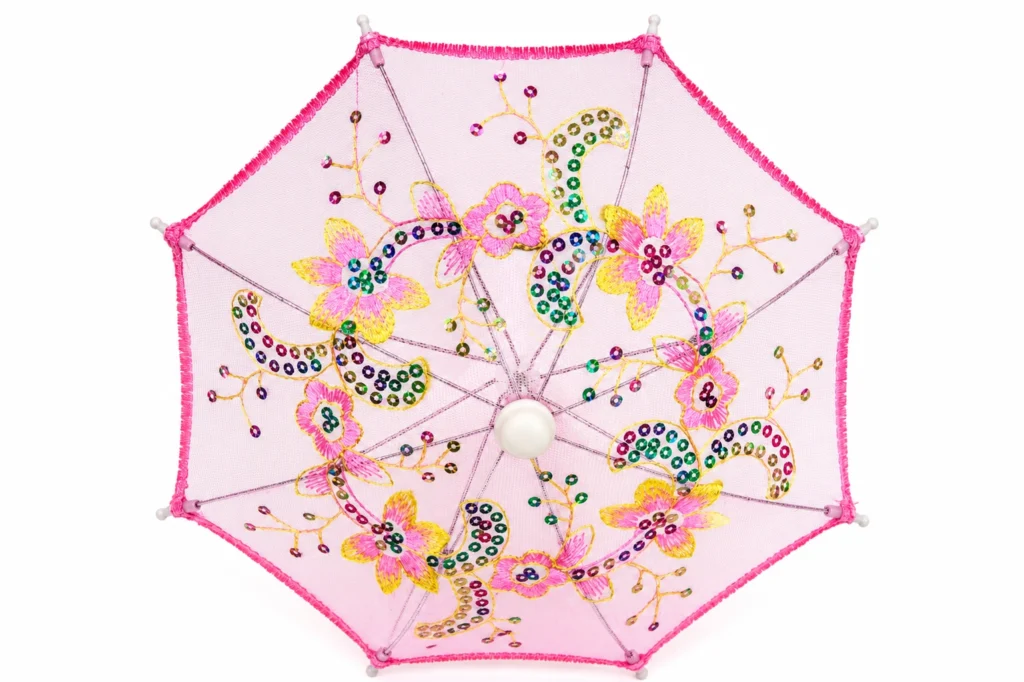 Pink Umbrella - 8269