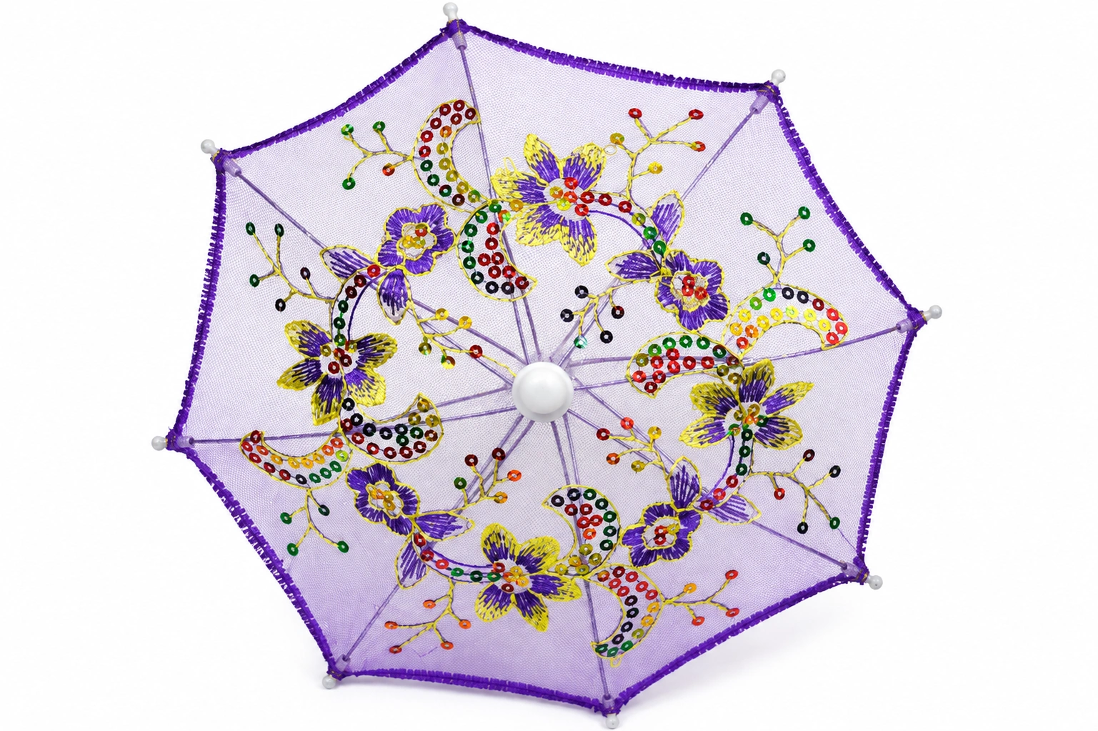 Decorative Purple Umbrella - 8269