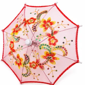 Decorative Red Umbrella - 8269