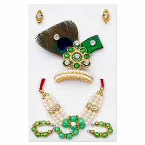 Mukut Mala Set - Green