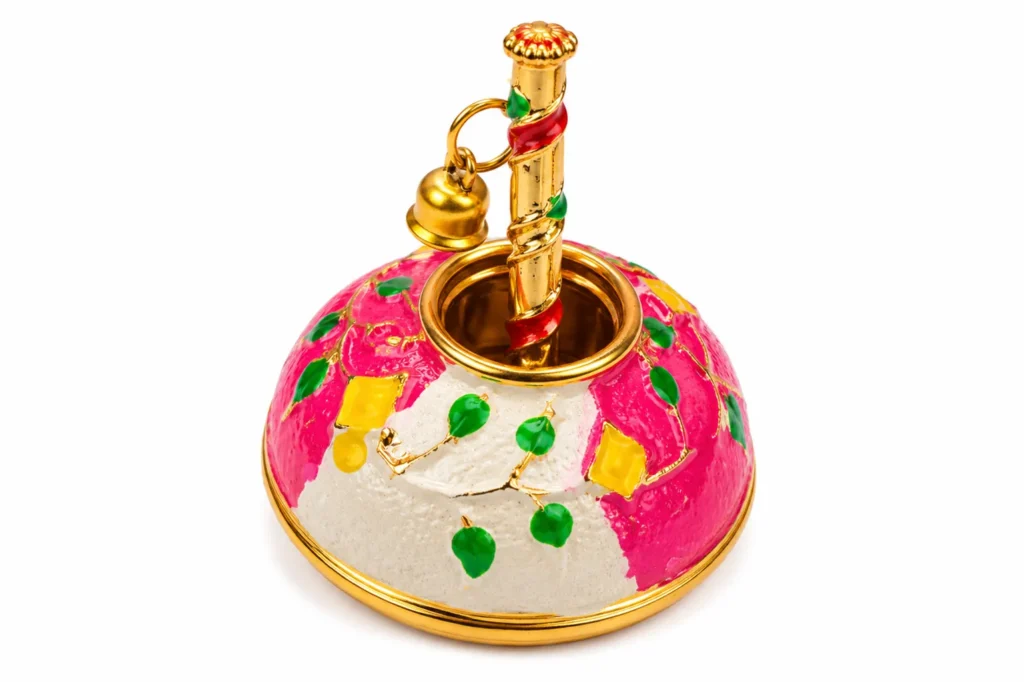 Pink Makhan Matki for Laddu Gopal